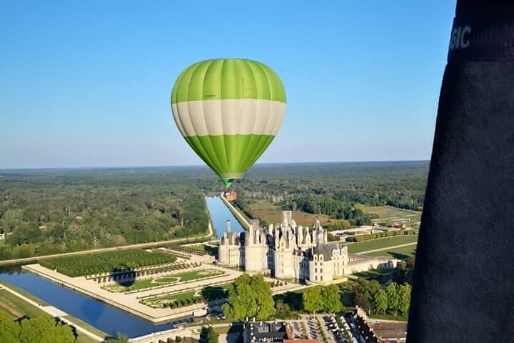 Sunrise Hot-Air Balloon Over the Loire Valley Castles