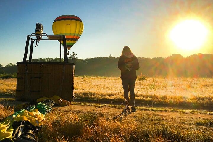 Sunrise Hot-Air Balloon Over the Loire Valley Castles photo 5