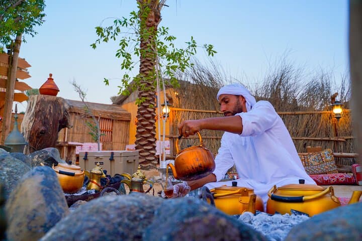 Dubai Sunset Camel Caravan and Al Khayma Camp BBQ Experience photo 3