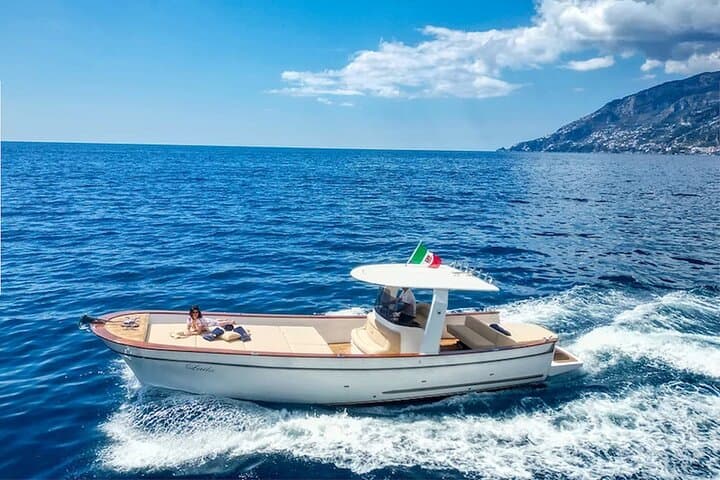 Explore the Amalfi Coast by Gozzo: Private Full-Day Boat Tour from Salerno