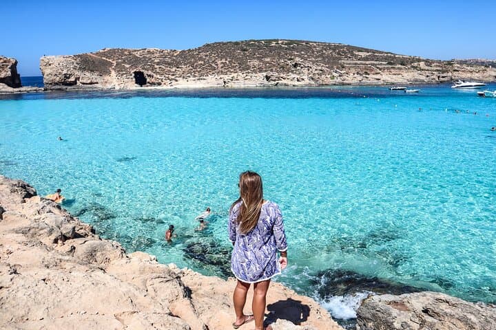Speedboat to Comino's Blue Lagoon: Fast Day Trip from St. Julian's