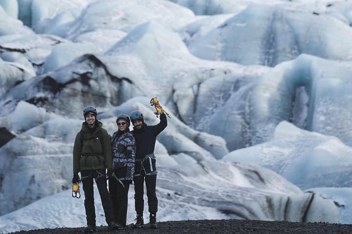 Private South Coast Glacier Hike from Reykjavík — Waterfalls, Black Sand & Sólheimajökull photo 3