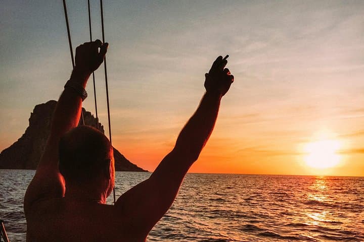 Golden-Hour Private Sailing Cruise from Cala Jondal to Sa Caleta photo 1