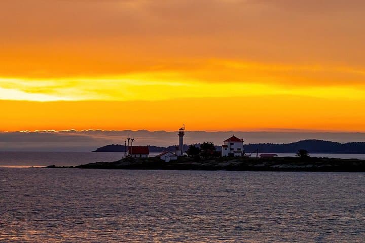 Campbell River Sunset Whale Watching Tour: 2-Hour Discovery Islands Wildlife Cruise