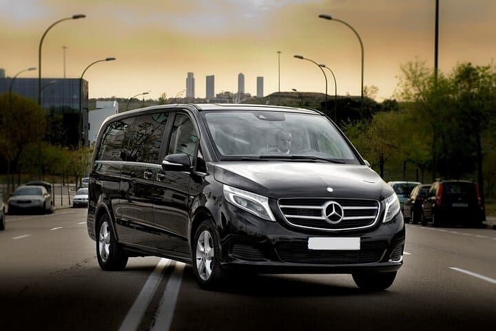 Private Luxury Transfer from Dubai World Central (DWC) to Dubai - Mercedes V-Class