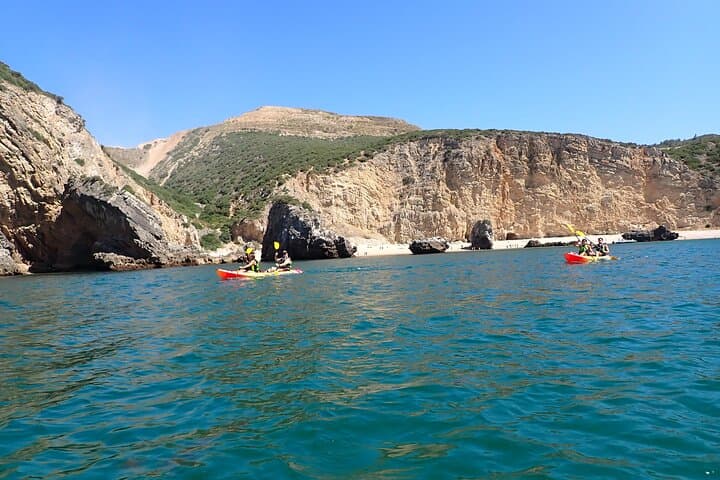 Canoeing Sesimbra: Sea Caves, Ribeira do Cavalo & Arrábida Coast Day Paddle