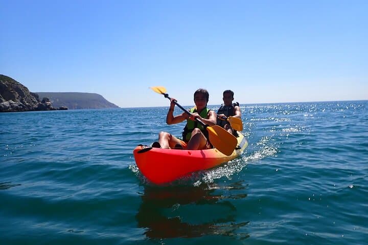 Canoeing Sesimbra: Sea Caves, Ribeira do Cavalo & Arrábida Coast Day Paddle photo 5