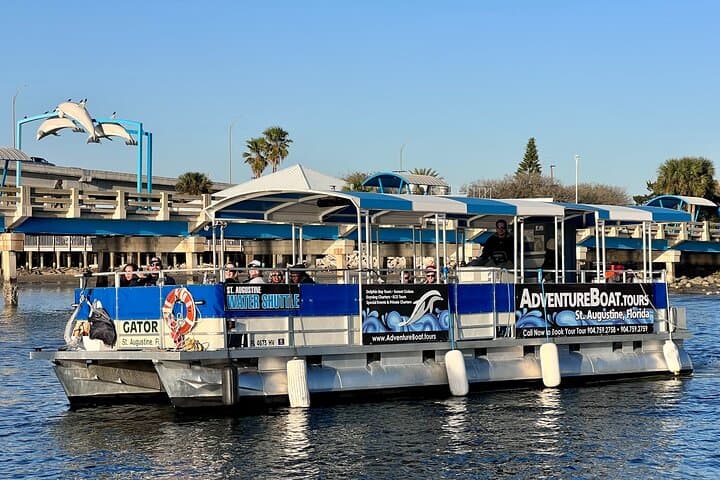 St Augustine Dolphin Tails & History Cruise from Vilano Pier