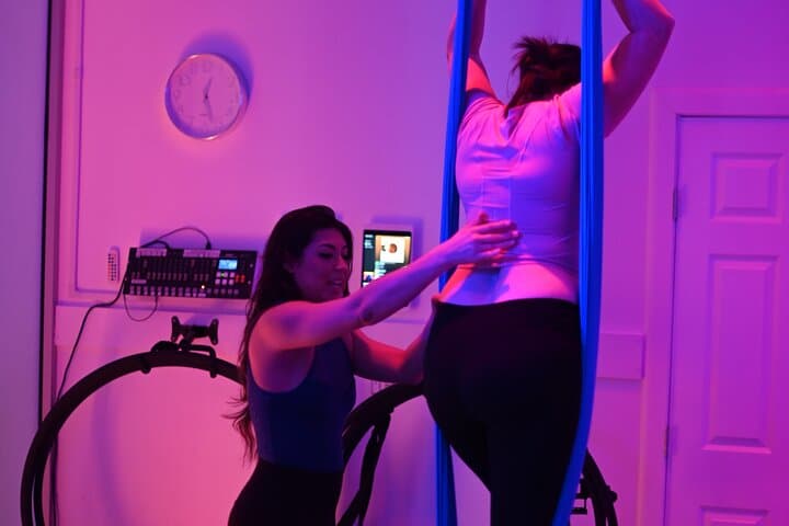 Private Aerial Party at soFly Social ATX — Austin Pole & Aerial Classes for Groups photo 5