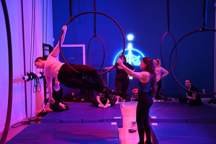 Private Aerial Party at soFly Social ATX — Austin Pole & Aerial Classes for Groups photo 6