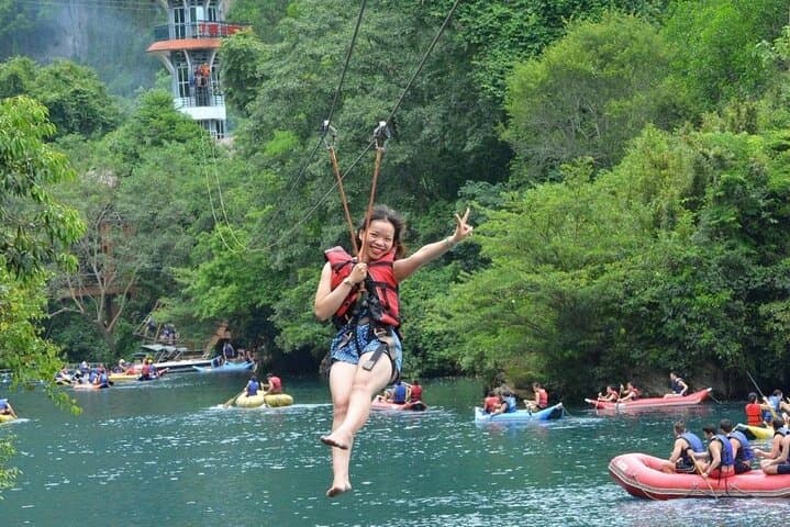 Phong Nha & Dark Cave Adventure: Boat, Zipline, Mud Baths from Dong Hoi photo 6