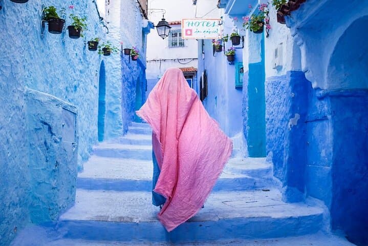 Chefchaouen Day Trip from Fes: Blue City Tour & Rif Mountain Views photo 3