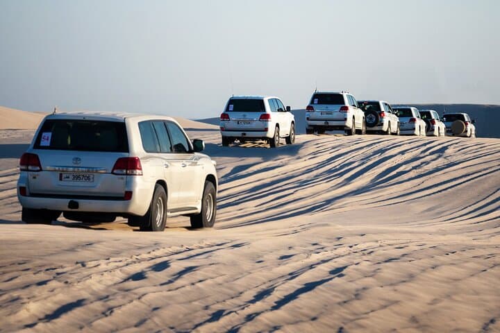 Full-Day Desert Safari & Beach Camp Buffet in Qatar photo 5