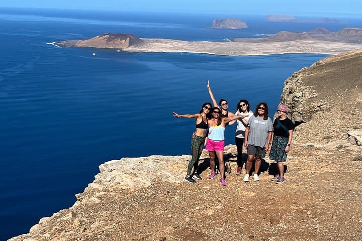 North Volcano Trekking Tour Lanzarote — La Corona to Famara Cliffs