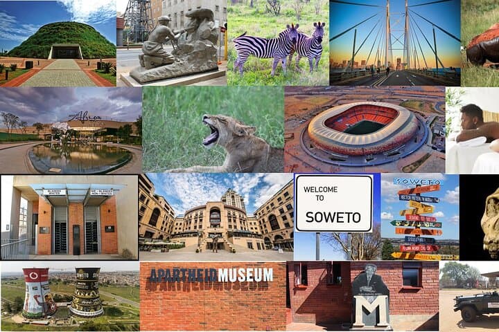 Best of Johannesburg: 6-Day Private Cultural and Safari Journey