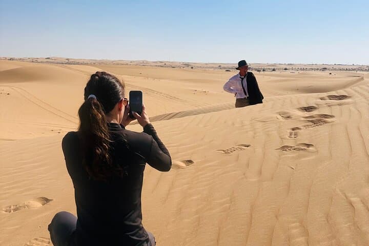 Abu Dhabi Evening Desert Safari: Dune Bashing, Quad Bikes, BBQ & Cultural Shows photo 3