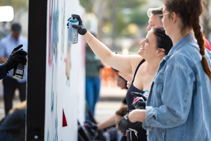 Austin Graffiti Culture Experience: Small-Group Spray Paint Workshop at The Domain photo 2