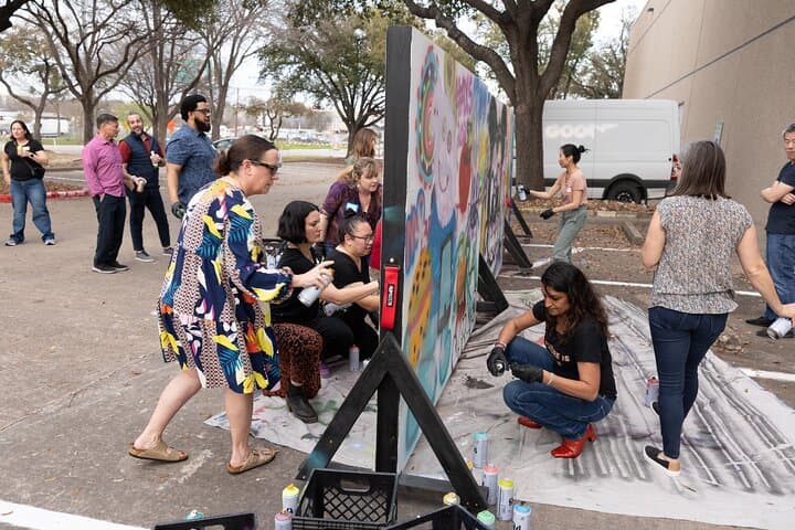 Austin Graffiti Culture Experience: Small-Group Spray Paint Workshop at The Domain photo 5