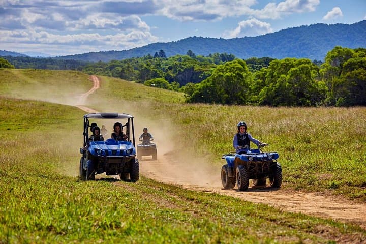 Kuranda Half-Day ATV & Petting Zoo: Quad Rides, Rainforest Market and Wildlife Encounters photo 2