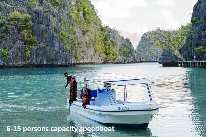 Private Coron Island Speedboat: Custom Island-Hopping to Kayangan, Twin Lagoon & Wrecks photo 3