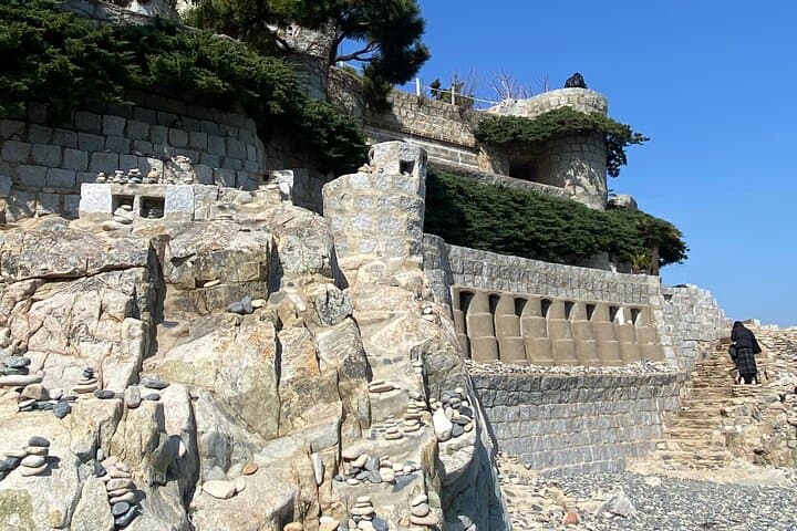 Geoje Island Private Tour from Busan: Windy Hill, POW Camp & Hakdong Mongdol Beach photo 4