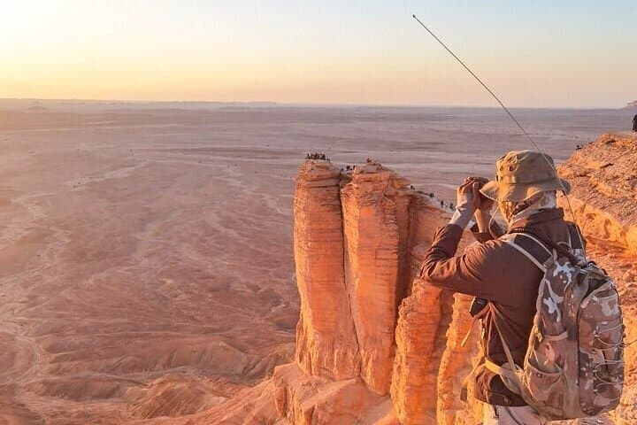 Edge of the World Riyadh: Sunset Hike, Camel Ride & Bin Rasheed Bat Cave photo 6