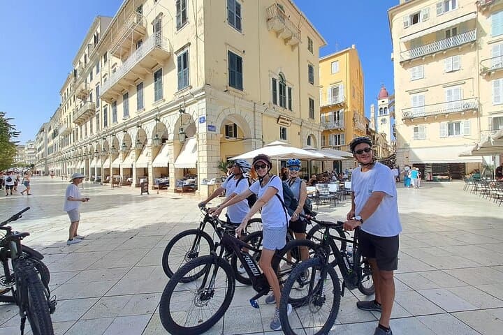 Corfu Old Town eMTB Tour: Private Electric Bike Sightseeing in Corfu Town photo 2