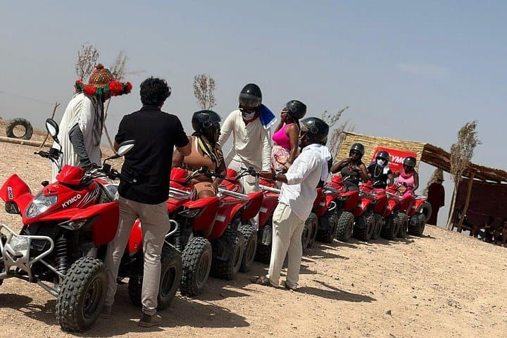 ATV Adventure in Marrakech's Palmeraie: Quad Biking Through Palm Groves and Desert photo 1