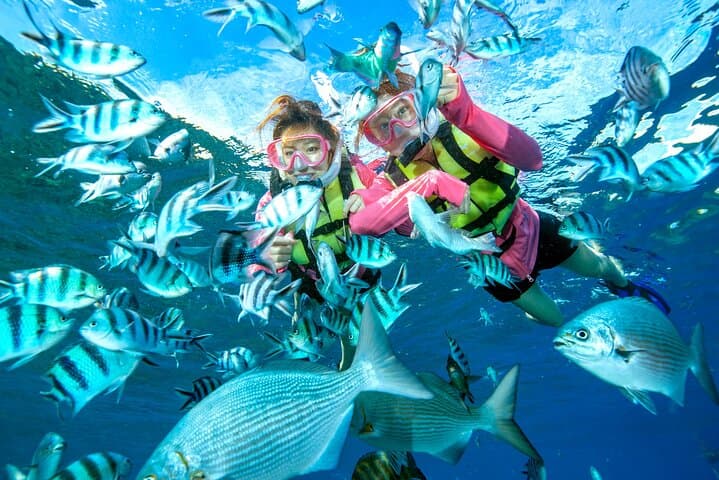 Exploring Okinawa’s Blue Cave: Snorkeling and Banana Boat Adventure photo 5