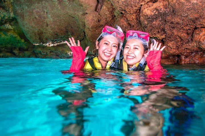 Exploring Okinawa’s Blue Cave: Snorkeling and Banana Boat Adventure