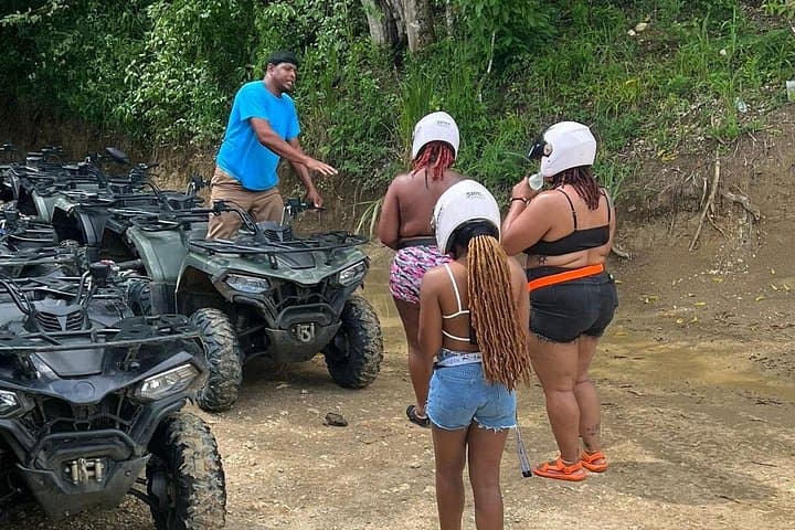 Blue Hole Secret Falls & ATV Adventure from Montego Bay — Island Gully Falls Tour photo 4