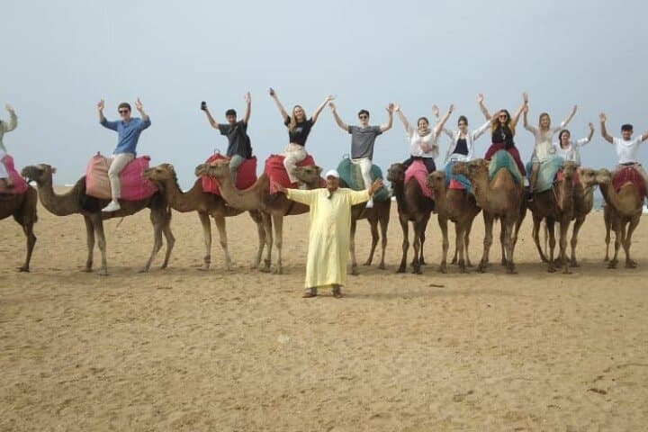 Camel Ride Along Tangier's Atlantic Beach — Cape Spartel & Heracles' Cave photo 3