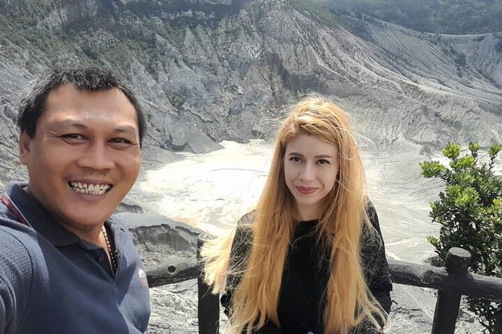 Bandung Volcano & Hotsprings Day Tour — Tangkuban Perahu, Waterfall & Japanese Cave photo 2