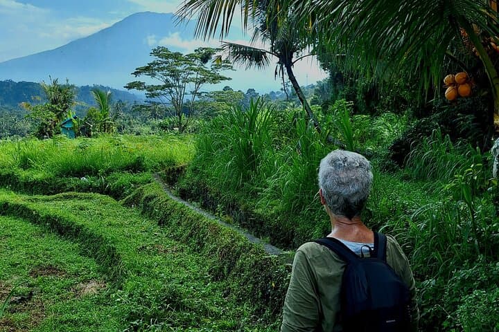 Sidemen Trekking: Rice-Field Walk with Mount Agung Views