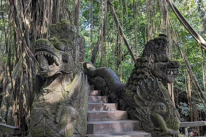 Full-Day Private Ubud Waterfall and Tanah Lot Sunset Tour from Seminyak photo 2
