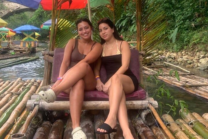 Great River Bamboo Rafting from Montego Bay: Relaxed River Cruise, Local Eats & Limestone Foot Massage