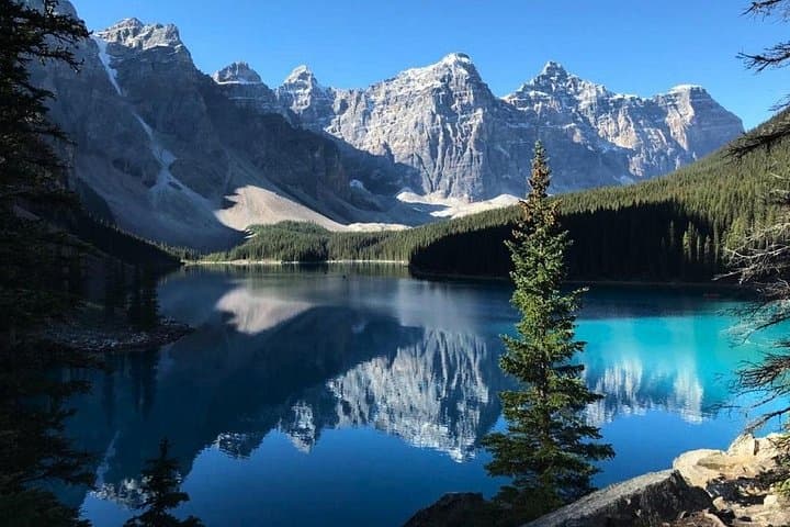 Sunrise at Moraine Lake & Lake Louise — Hike, Canoe or Sightsee from Banff photo 2