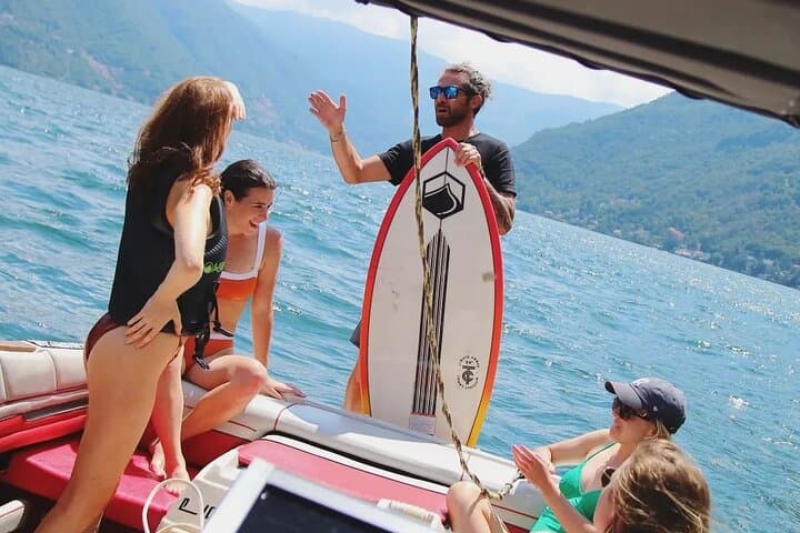 4-Hour Wakeboard & Wakesurf Charter on Lake Como with Mastercraft
