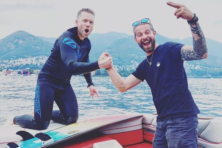 3-Hour Wakeboarding and Wakesurfing Charter on Lake Como with Mastercraft