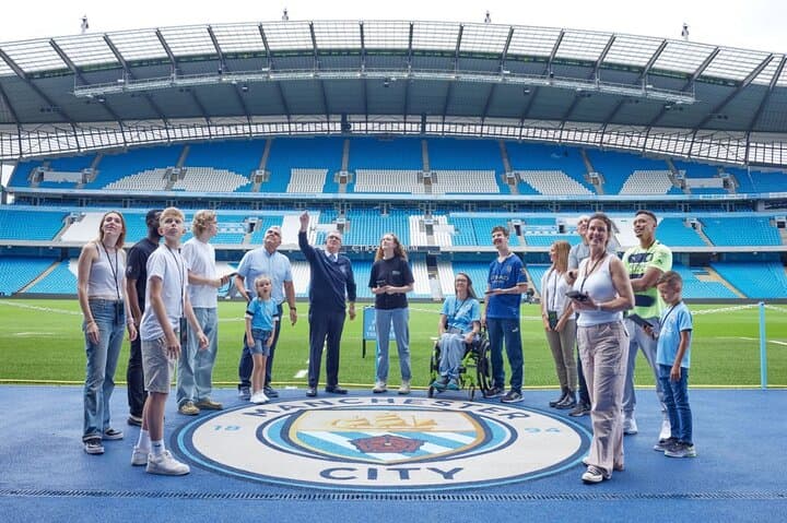 Behind the Etihad: Manchester City Stadium Tour by Rail from London