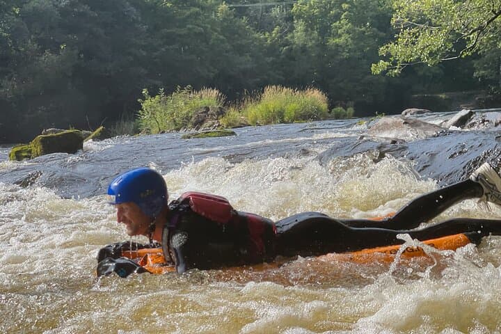 White-Water River Bugging on the River Dee, Llangollen photo 2