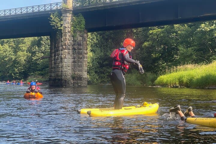 White-Water River Bugging on the River Dee, Llangollen photo 3