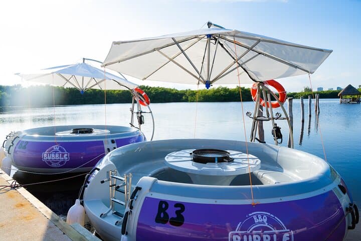 Cancun Bubble Boat Lagoon Tour: 90-Minute Pontoon Cruise Through Nichupté Mangroves photo 6