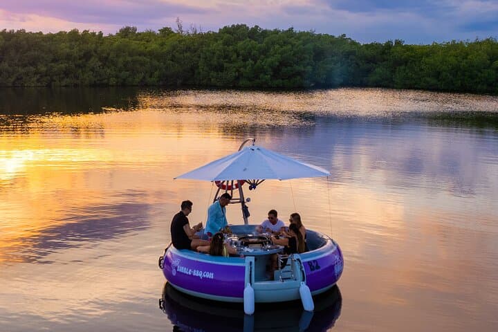 Cancun Bubble Boat Lagoon Tour: 90-Minute Pontoon Cruise Through Nichupté Mangroves