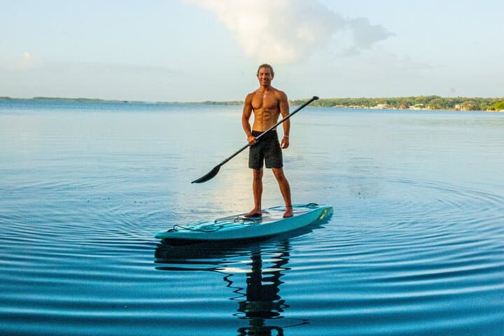 Paddle at Dawn in Bacalar: Sunrise SUP & Kayak to Cenotes and Bird Islands photo 3