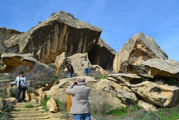 Qobustan & Absheron Full-Day Tour: Gobustan Rock Art, Mud Volcanoes & Fire Mountain photo 2
