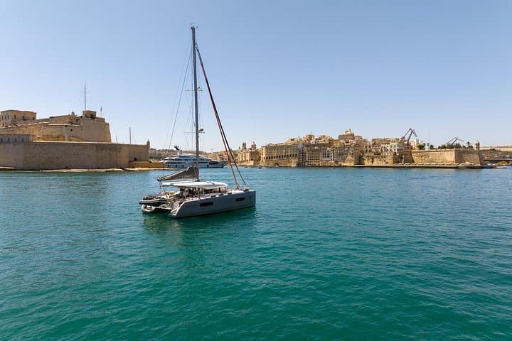 Malta Catamaran Harbour Cruise: 4.5-Hour Sail Around Valletta and the Three Cities photo 1
