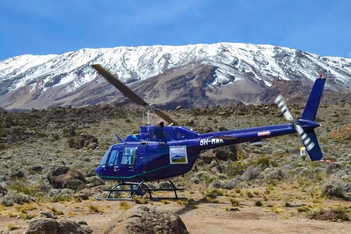 Kilimanjaro Helicopter Tour: Kibo Landing & Aerial Views from Arusha photo 5