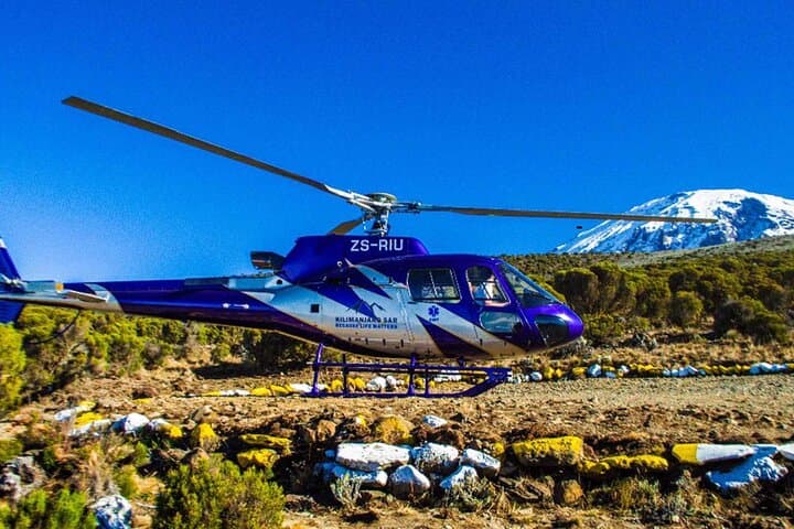 Kilimanjaro Helicopter Tour: Kibo Landing & Aerial Views from Arusha photo 6
