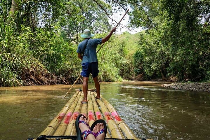 Full-Day Elephant Bathing and Bamboo Rafting Tour in Chiang Mai